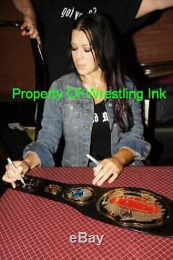 Chyna Wwe Authentic Womens Championship Belt Signed Autograph Psa/dna Coa