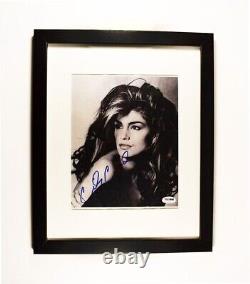 Cindy Crawford Signed Autographed 8x10 Framed Photo PSA/DNA COA