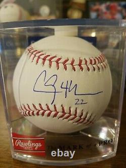 Clayton Kershaw Single Signed OML Baseball L A Dodgers PSA/DNA COA SWEET SPOT