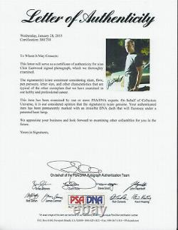 Clint Eastwood Gran Torino Dirty Harry Signed Autograph 11x14 Photo PSA/DNA COA