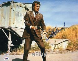 Clint Eastwood Signed 11x14 Photo PSA/DNA COA 1971 Dirty Harry Picture Autograph