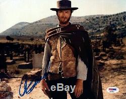 Clint Eastwood Signed Autographed 8x10 Photo PSA/DNA COA