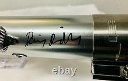 Daisy Ridley Autographed Star Wars Rey Light Saber PSA DNA Witnessed ITP COA