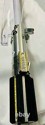 Daisy Ridley Autographed Star Wars Rey Light Saber PSA DNA Witnessed ITP COA