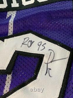Damon Stoudamire Autographed/Signed Jersey PSA/DNA COA Toronto Raptors