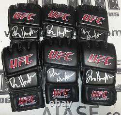 Dan Henderson Signed UFC Glove PSA/DNA COA Autograph 139 100 93 88 17 173 Pride