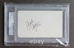 Dash Crofts Signed Ticket Psa/dna Coa Slabbed Seals Singer Autographed Psa Rare