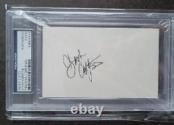 Dash Crofts Signed Ticket Psa/dna Coa Slabbed Seals Singer Autographed Psa Rare