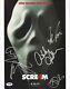 David Arquette & Aimee Teegarden +4 Scream 4 Cast Signed 11x14 Photo Psa/dna Coa