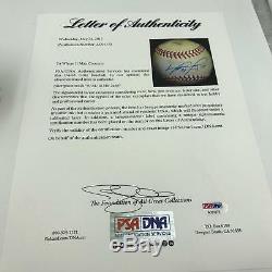 David Ortiz Signed Game Used Actual Hit #2466 Baseball 9/24/16 PSA DNA COA