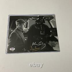 David Prowse Vader & Ken Colley Piett Signed 8x10 Photo Star Wars PSA/DNA COA