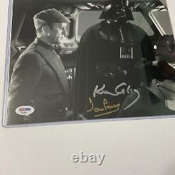 David Prowse Vader & Ken Colley Piett Signed 8x10 Photo Star Wars PSA/DNA COA