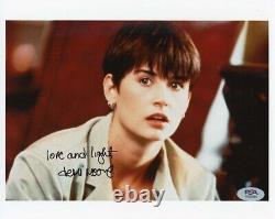 Demi Moore 8X10 Photo Hand Signed Autographed PSA/DNA COA