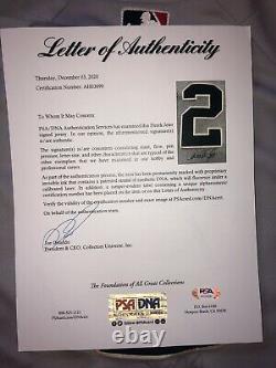 Derek Jeter Signed Auto New York Yankees Jersey Gray HOF WS CHAMP PSA/DNA COA