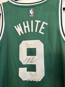 Derrick White Signed Boston Celtics Jersey Autographed PSA/DNA COA