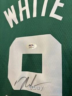 Derrick White Signed Boston Celtics Jersey Autographed PSA/DNA COA