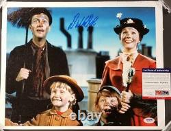 Dick Van Dyke autograph signed Mary Poppins 11x14 Canvas Photo #10 PSA/DNA COA