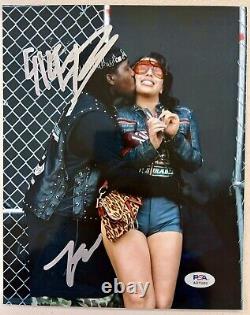 Don Toliver & Kali Uchis Signed 8x10 Photo Cactus Jack Autograph Psa/dna Coa