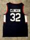 Donovan Clingan Signed Autographed Uconn Huskies Blazers Jersey Psa/dna Coa