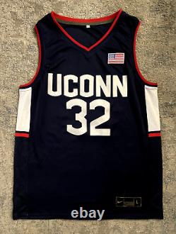 Donovan Clingan Signed Autographed UCONN Huskies Blazers Jersey PSA/DNA COA