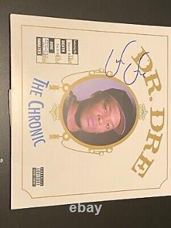 Dr. Dre Signed Autographed The Chronic Vinyl Record Album LP N. W. A. PSA/DNA COA