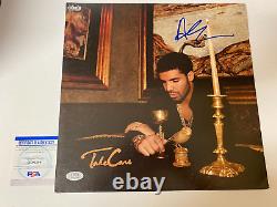 Drake Signed Autographed Take Care Album Vinyl Aubrey Graham Ovoxo Psa Dna Coa
