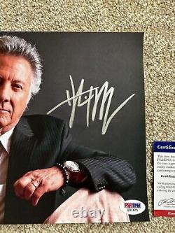 Dustin Hoffman Signed 7x11 Photo PSA/DNA COA AUTOGRAPH AUTHENTIC KRAMER ACTOR