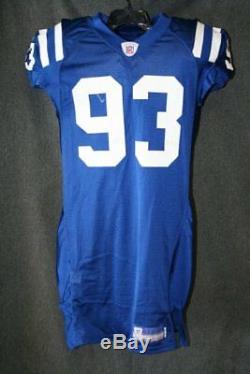 Dwight Freeney Indianapois Colts game worn/used jersey signed PSA/DNA COA