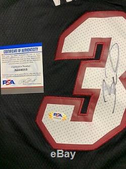 Dwyane Wade Signed Jersey PSA/DNA COA Miami Heat Adult L