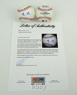 Elon Musk SpaceX Tesla Signed Autograph MLB Baseball PSA/DNA COA