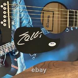 Eric Church Signed Guitar Custom Graphics 1/1 PSA/DNA COA Springsteen