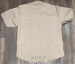 Erik Estrada & Larry Wilcox Signed CHP CHiPs Uniform Shirt Ponch Jon PSA/DNA COA