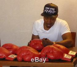 Errol Spence Jr Signed Left Everlast Boxing Glove PSA/DNA COA Autograph Champion