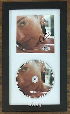 FRAMED SIGNED DUA LIPA Radical Optimism Photograph & CD PSA DNA COA Autograph