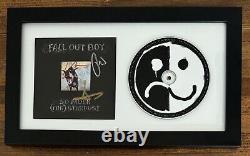 Fall Out Boy So Much For Stardust Cover Autograph Signed & Framed CD Psa Dna Coa