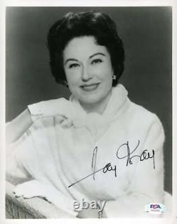 Fay Wray Psa Dna Coa King Kong Signed 8x10 Photo Autograph