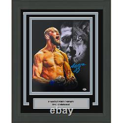 Framed Autographed/Signed Khamzat Borz Chimaev UFC MMA 16x20 Photo PSA/DNA COA