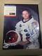 Framed Neil Armstrong Autographed 8x10 Photo Authentic Psa/dna Coa
