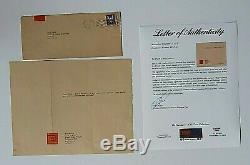 Frank Lloyd Wright Letter Signed To Ruth Dayer W Envelope Dated 1945 Coa Psa Dna