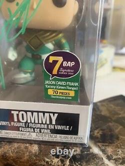 Funko Pop! Power Rangers #669 Tommy Signed By Jason David Frank With Psa/dna Coa