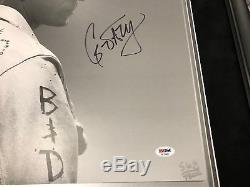 G-Eazy Signed Autograph Poster The Beautiful And Damned Tour Framed PSA DNA COA