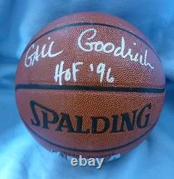 Gail Goodrich Signed Lakers Basketball PSA/DNA COA HOF'96 UCLA Autograph Ball