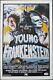 Gene Wilder Authentic Signed Young Frankenstein 12x18 Poster Psa/dna Itp Coa