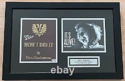 Gene Wilder Signed Young Frankenstein Framed Replica Movie Prop PSA/DNA COA