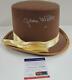Gene Wilder Signed Willy Wonka Chocolate Factory Top Hat Autograph Psa/dna Coa