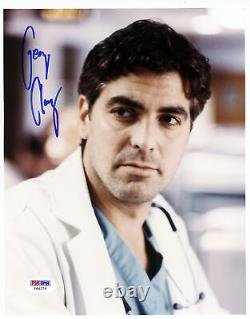 George Clooney Signed 8x10 Photo ER Autographed Rare Full Signature PSA DNA COA