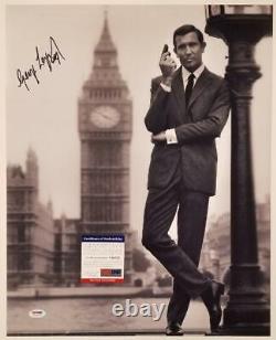 George Lazenby signed 007 James Bond 16x20 Photo #2 Autograph (B) PSA/DNA COA