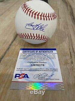 Gerrit Cole Signed Baseball PSA/DNA Yankess Autograph Ball COA