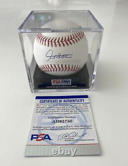 Giancarlo Stanton Signed Baseball PSA/DNA Fanatics ROMLB Triple COA Autograph