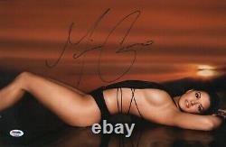Gina Carano Signed 11x17 Photo PSA/DNA COA Picture Autograph Strikeforce MMA 624